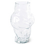 HK -objecten: Cloud vaas Clear Glass High