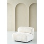 Fauteuil Misao - Rib Fluffy - Wit