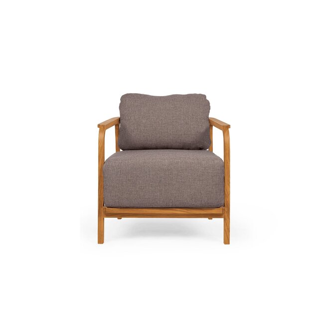 Classy Loungestoel Walnut