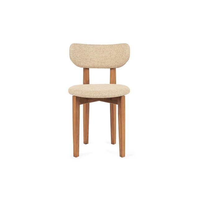 Mila Eetkamerstoel Pale Khaki