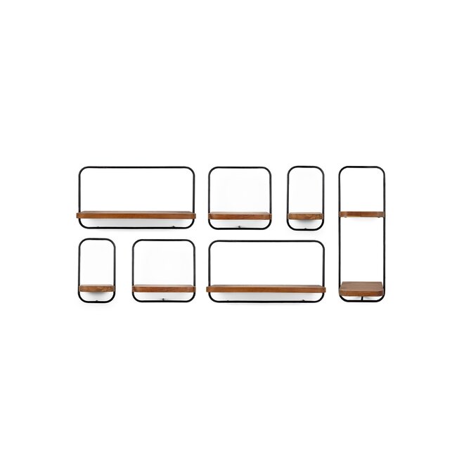 Shelfmate Oval Wandplanken Set 4