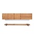 dBodhi Tess Dressoir 3 Deuren 2 Lades 200 cm