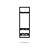 dBodhi Winemate Wijnrek Charcoal 6 Flessen met Glazenhouder Type D