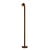 It's about RoMi Vloerlamp Milan oplaadbaar aluminium bruin