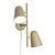 It's about RoMi Wandlamp Salamanca ijzer zand