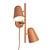It's about RoMi Wandlamp Salamanca ijzer terra