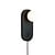 Good&Mojo Wandlamp Java bamboe zwart