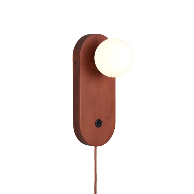 Good&Mojo Wandlamp Java bamboe bruin