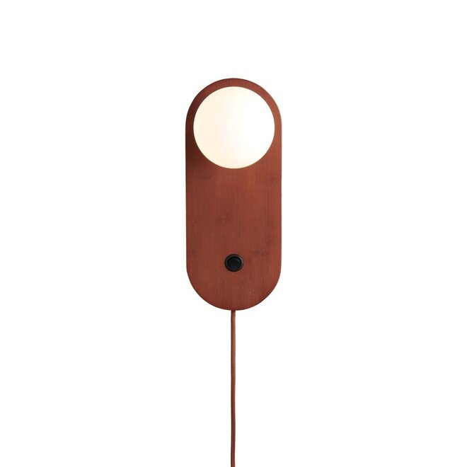 Good&Mojo Wandlamp Java bamboe bruin