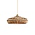 Good&Mojo Hanglamp Rinjani abaca naturel/zwart