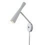 It's about RoMi Wandlamp Bordeaux ijzer wit
