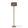 Good&Mojo Vloerlamp Java recht bamboe frame zwart