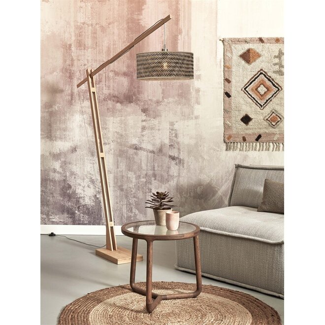 Good&Mojo Vloerlamp Java bamboe frame naturel