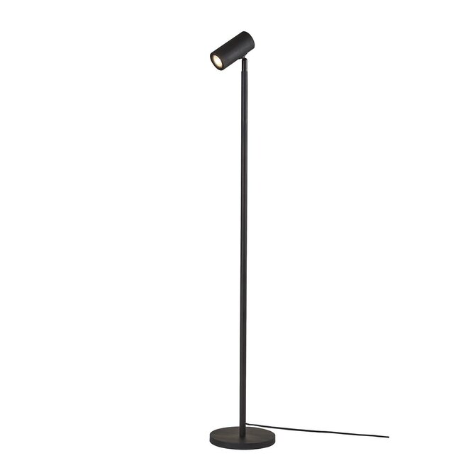 Vloerlamp Java bamboe zwart