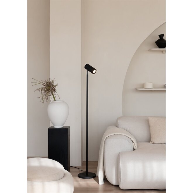 Good&Mojo Vloerlamp Java bamboe zwart