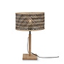 Good&Mojo Tafellamp Java recht bamboe frame naturel