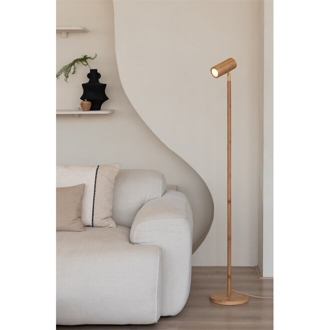 Good&Mojo Vloerlamp Java bamboe naturel