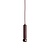 It's about RoMi Hanglamp Milan aluminium bordeaux