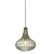 It's about RoMi Hanglamp Venice druppel glas goud/groen
