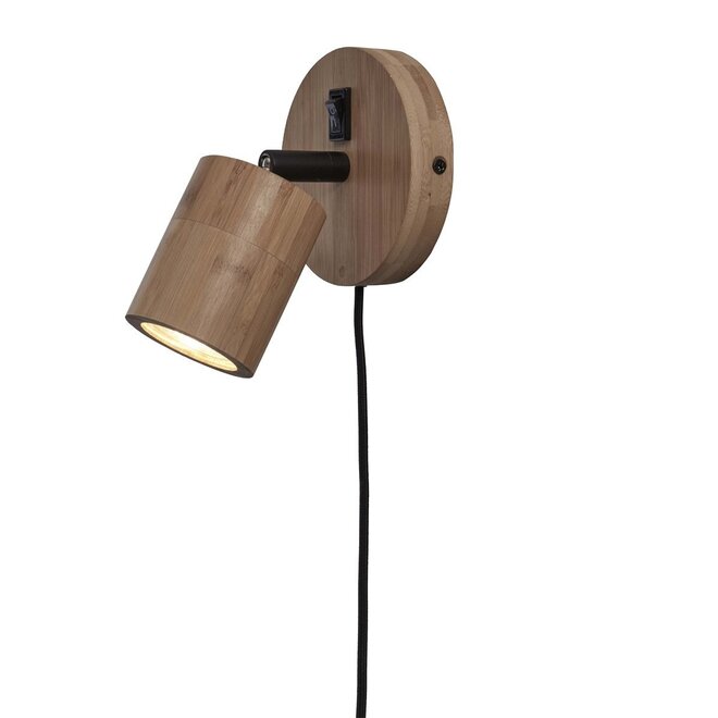 Wandspot Java bamboe naturel