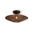 Good&Mojo Plafondlamp Iguazu schijf jute naturel
