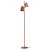 It's about RoMi Vloerlamp Salamanca 2 kappen ijzer terra