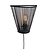 Good&Mojo Wandlamp Merapi taps bamboe zwart