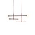 It's about RoMi Hanglamp Copenhagen ijzer/glas bordeaux