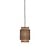 Good&Mojo Hanglamp Bhutan koker bamboe naturel/zwart