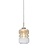 It's about RoMi Hanglamp Verona glas color gradient amber/transp.