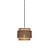 Good&Mojo Hanglamp Bhutan rond bamboe naturel/zwart