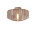 It's about RoMi Plafondlamp Verona glas amber/zand