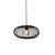 Good&Mojo Hanglamp Cango bamboe frame zwart