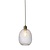 It's about RoMi Hanglamp Venice ovaal glas goud/helder