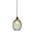 It's about RoMi Hanglamp Venice ovaal glas goud/groen
