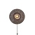 Good&Mojo Wandlamp Arizona bamboe bordeaux