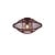 Good&Mojo Plafondlamp Maui bamboe bordeaux