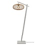 Good&Mojo Vloerlamp Cango bamboe wit/naturel frame wit