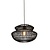 Good&Mojo Hanglamp Zanzibar rond rotan zwart