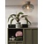 It's about RoMi Plafondlamp Bologna glas lichtgrijs