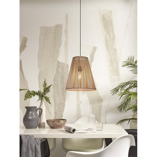 Good&Mojo Hanglamp Merapi taps bamboe naturel