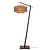 Good&Mojo Vloerlamp Bhutan bamboe naturel/zwart frame zwart (BHUTAN/F/AD/B/5030/BN)