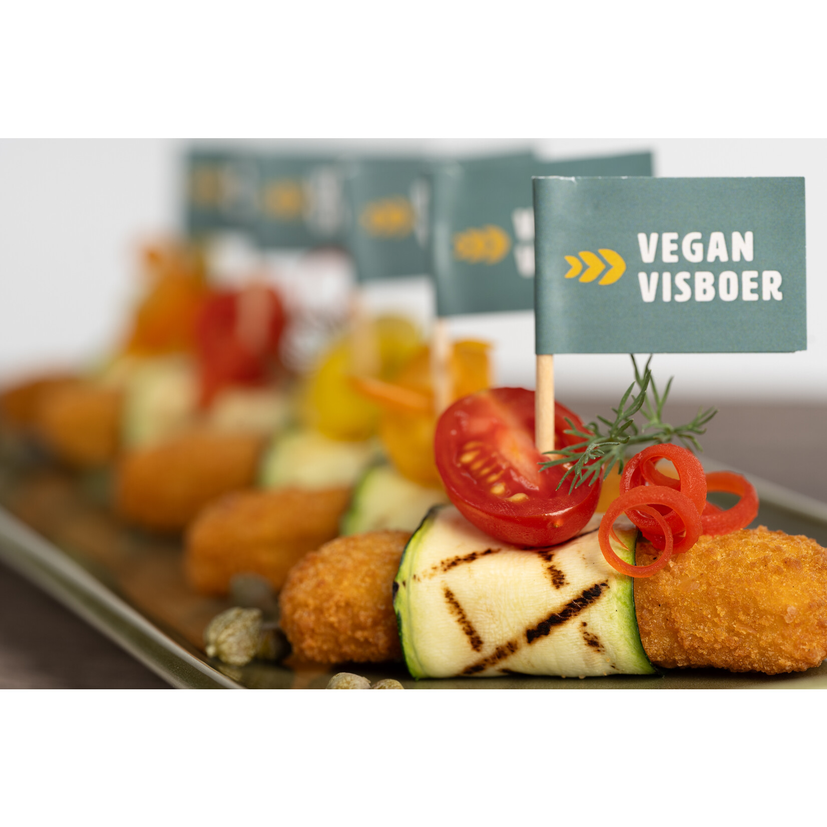 Vegan Visboer - Vegan Fisherman Visboer Vega Vissticks | Plantaardige Vissticks in krokant jasje | Plantaardig = beter!