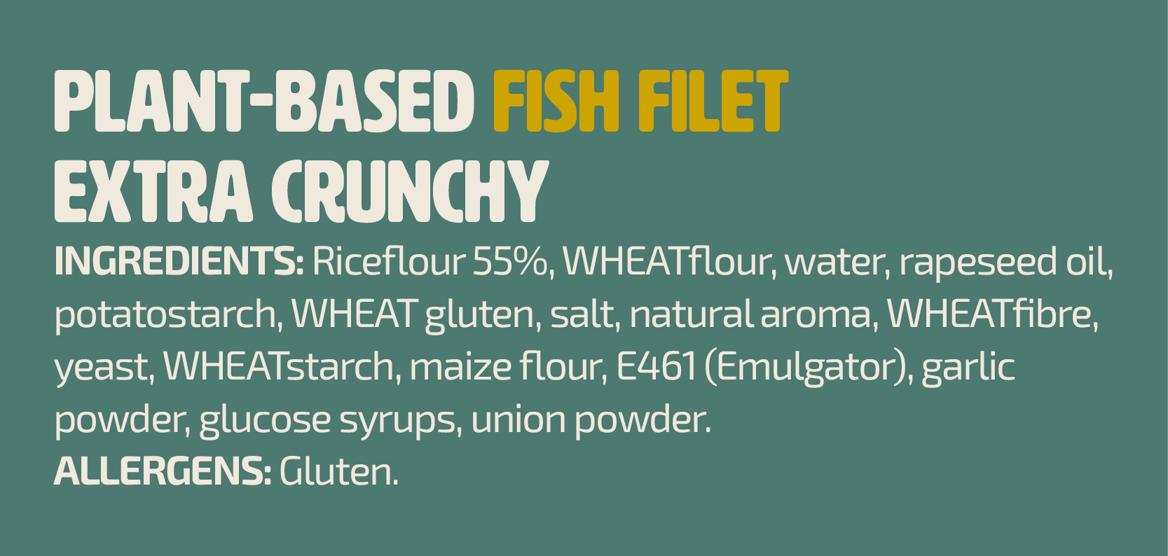 Vegan Fisherman Vegan Fish Filet