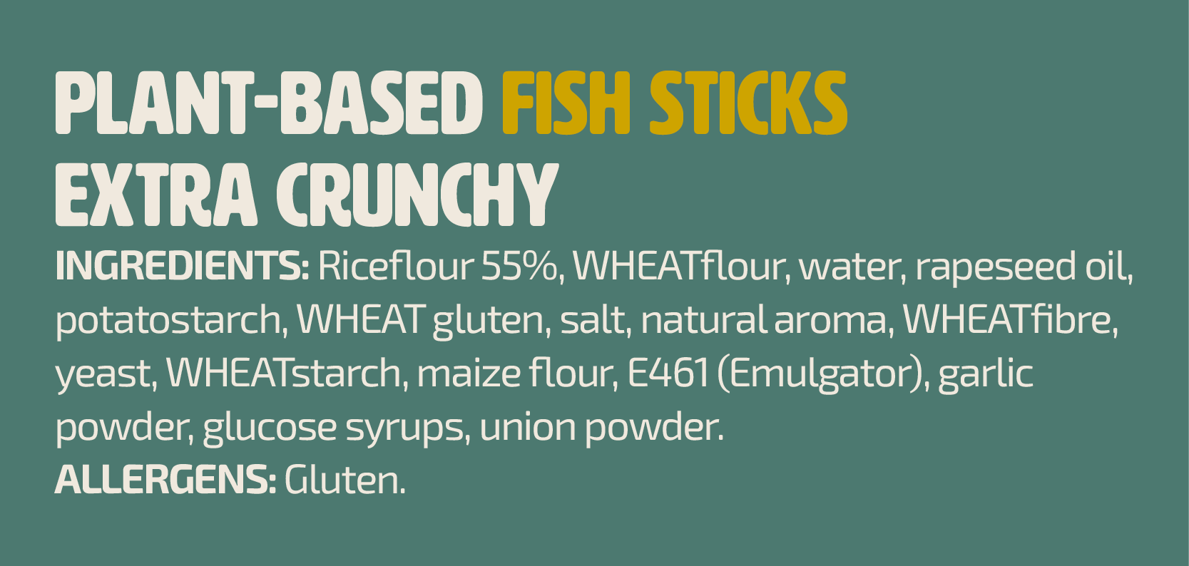 Vegan Fisherman Vegan Fish Stick