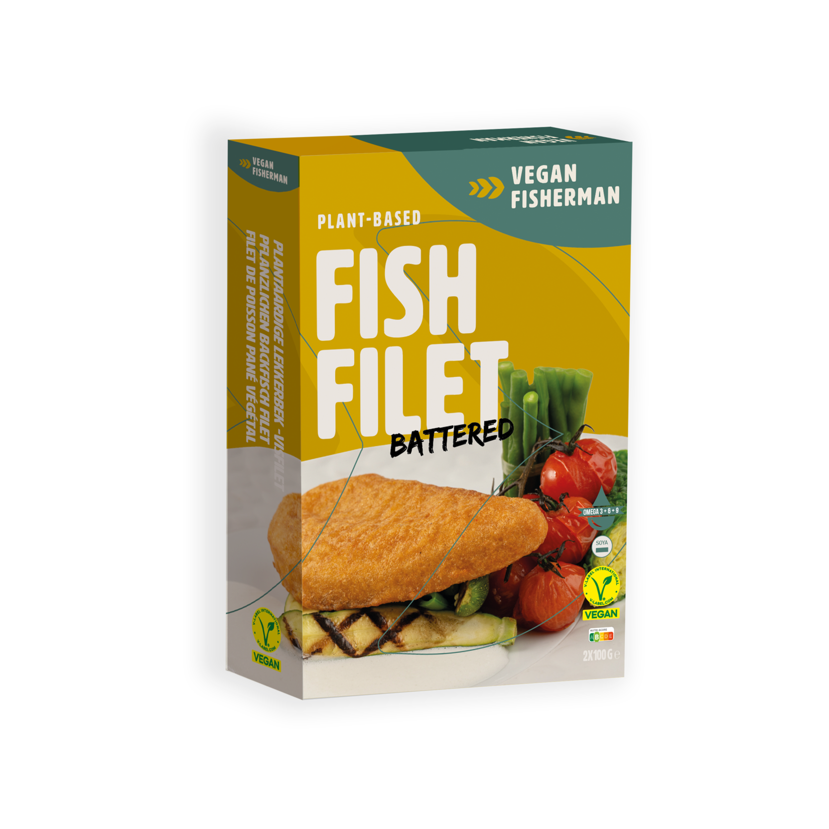 Vegan Visboer - Vegan Fisherman Vegan Visboer filet | De plantaardige visvervanger | Visvriendelijk en gezond