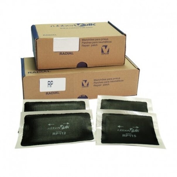 Rubbervulk Rubbervulk Radiaalpleister 80-265mm TL126 (10st)