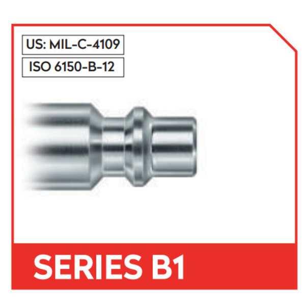 TST Oetiker TST B1 Insteeknippel 1/4" uitw.