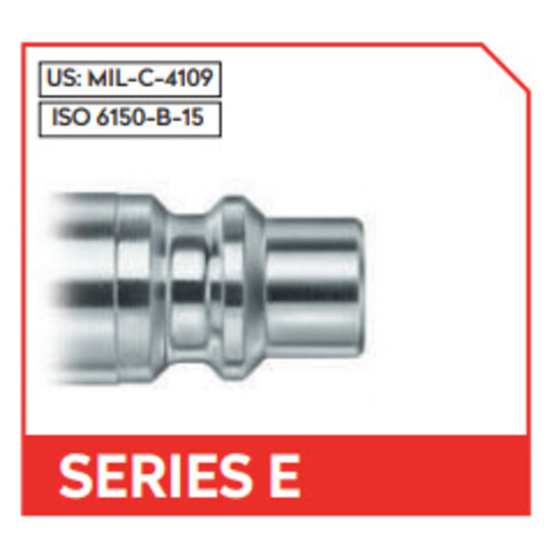TST Oetiker TST E-Serie Insteeknippel 1/4" uitw.