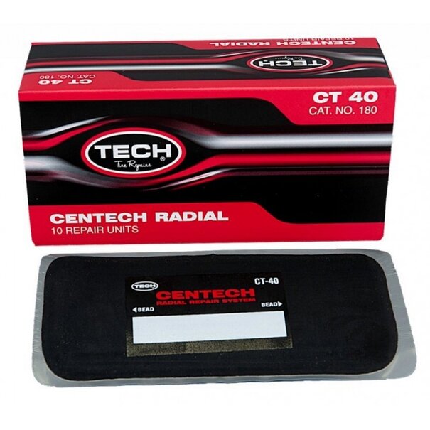 TECH 10st Tech Radiaalpleister 100 - 200mm (CT40)